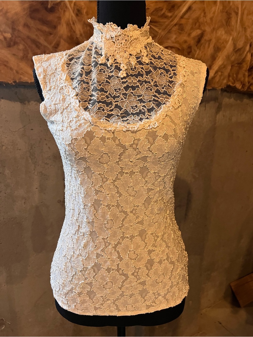 Vintage Margot Too? Victorian Lace Top